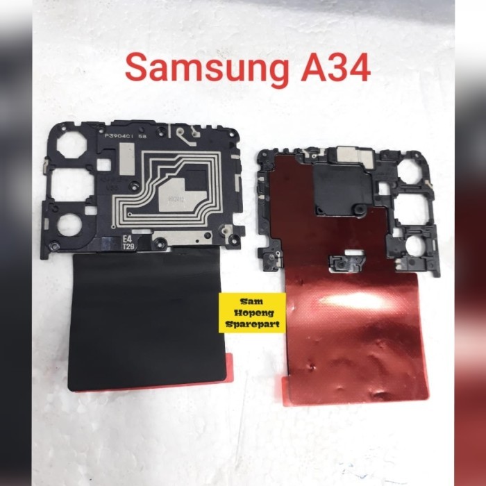 Sparepart And Tool Flex Flexible Fleksibel NFC Wireless Charging Compatible Samsung A34 / S21 FE - S