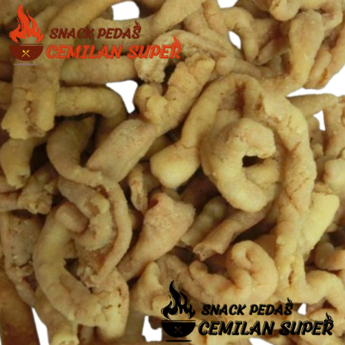 

CS KERIPIK USUS BBQ 250g Keripik Usus Crispy Usus Kering Usus Crispy Kriuk Cemilan Terlaris