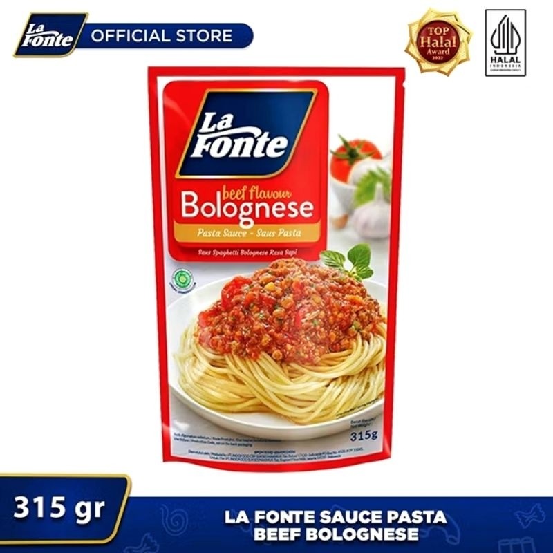 

La Fonte SAUCE pasta BOLOGNESE 315 gram - ABO