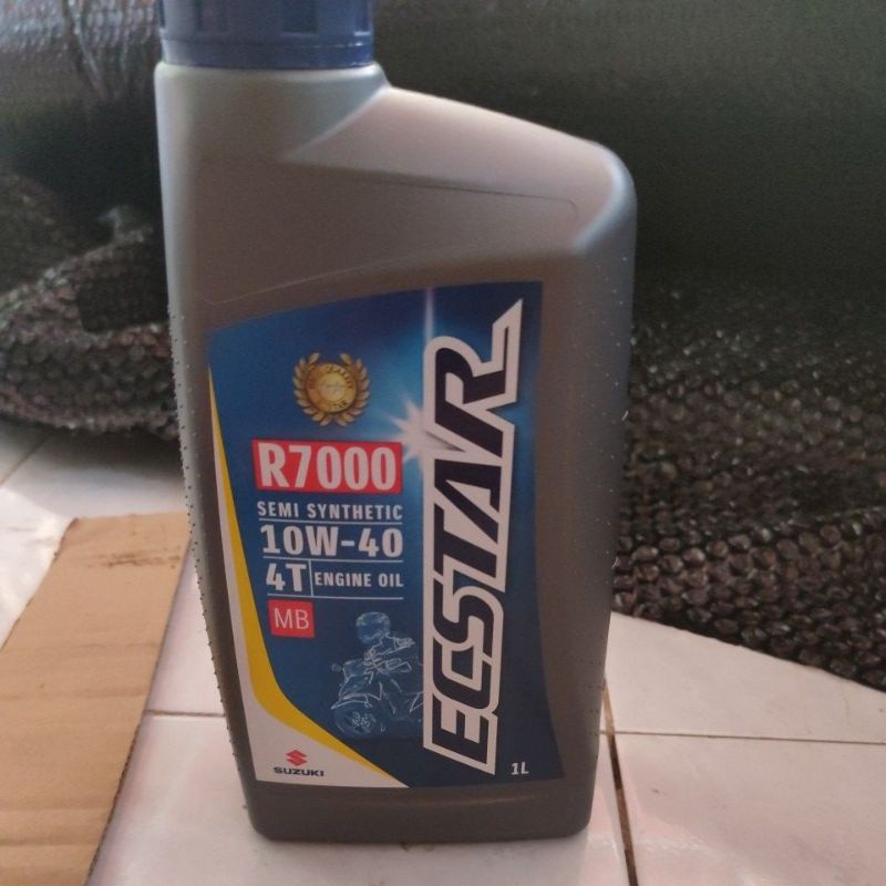 SANRIRINTOJAYASHOP OLI ECSTAR MATIC 1Liter OLI SGO 4T MATIC 1LT ORIGINAL SUZUKI GENUINE OIL