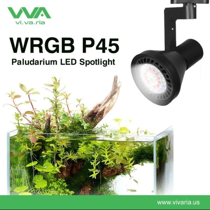 Vivaria WRGB P45 Lampu Paludarium 45W + Fitting