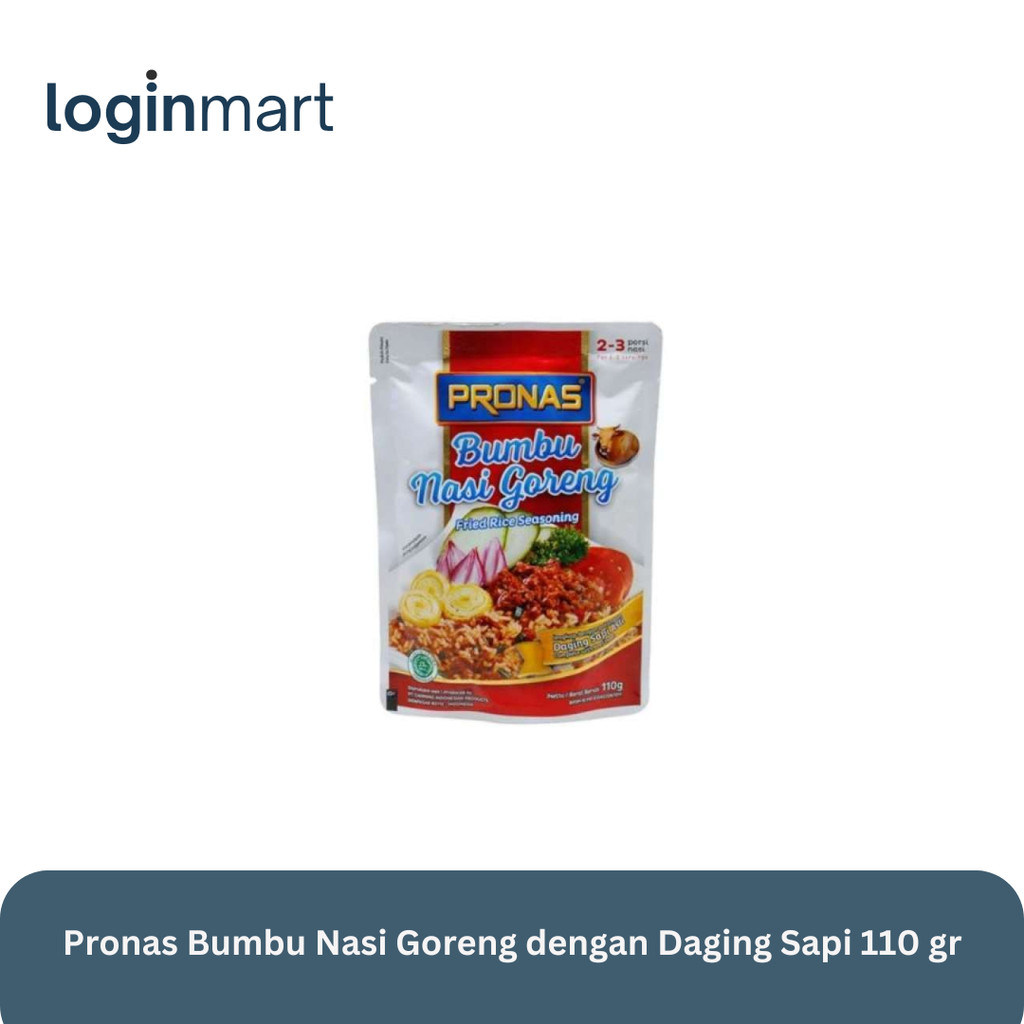 

Pronas Bumbu Nasi Goreng Sapi 110 gr