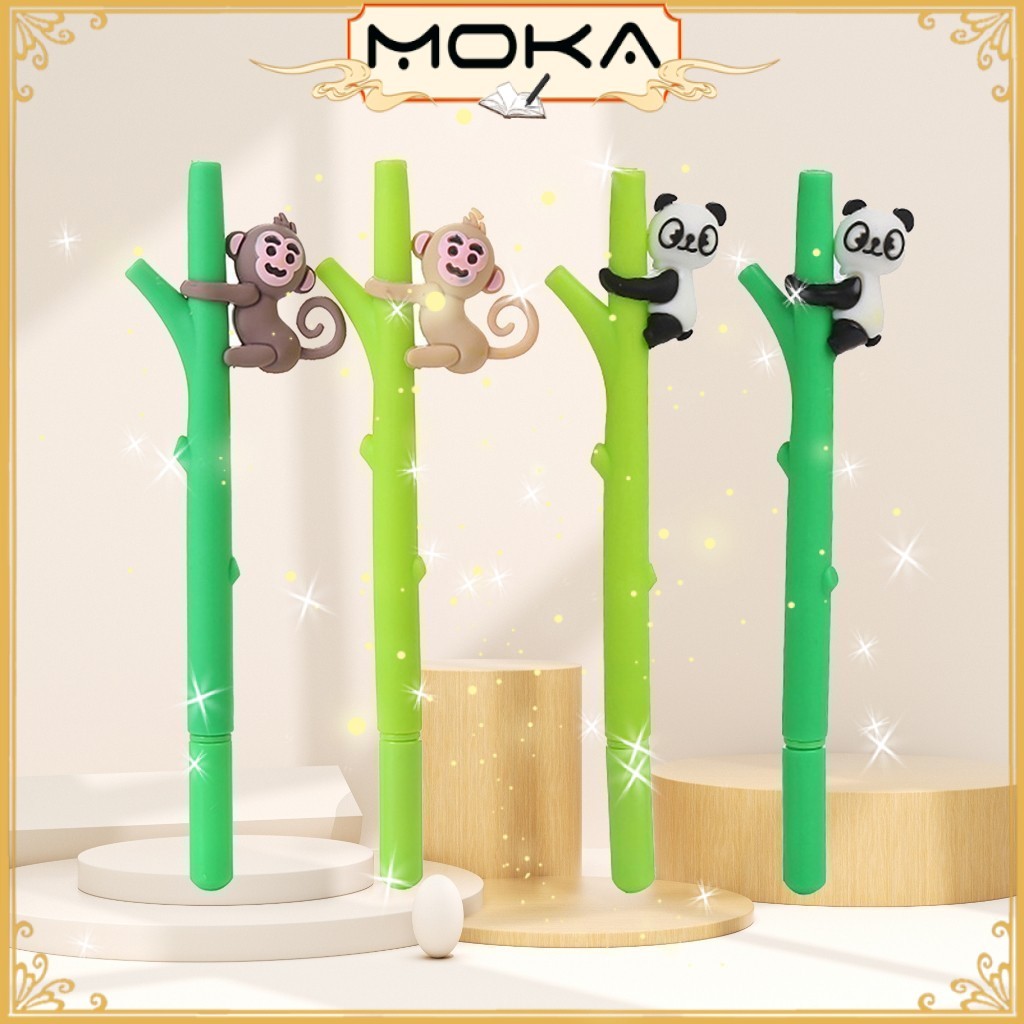 

MOKA PULPEN GEL MOTIF KARAKTER MONKEY / PULPEN LUCU / PULPEN ANIMAL MKP124