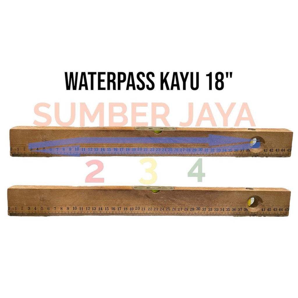 Waterpass Kayu 18 inch TERMURAHH