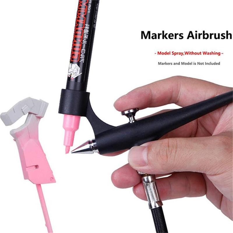 

Small Airbrush For Lightweight Marker Pen Portable Mini Size Spray Gun For Make Up Nail Art Set Painting Model Tools