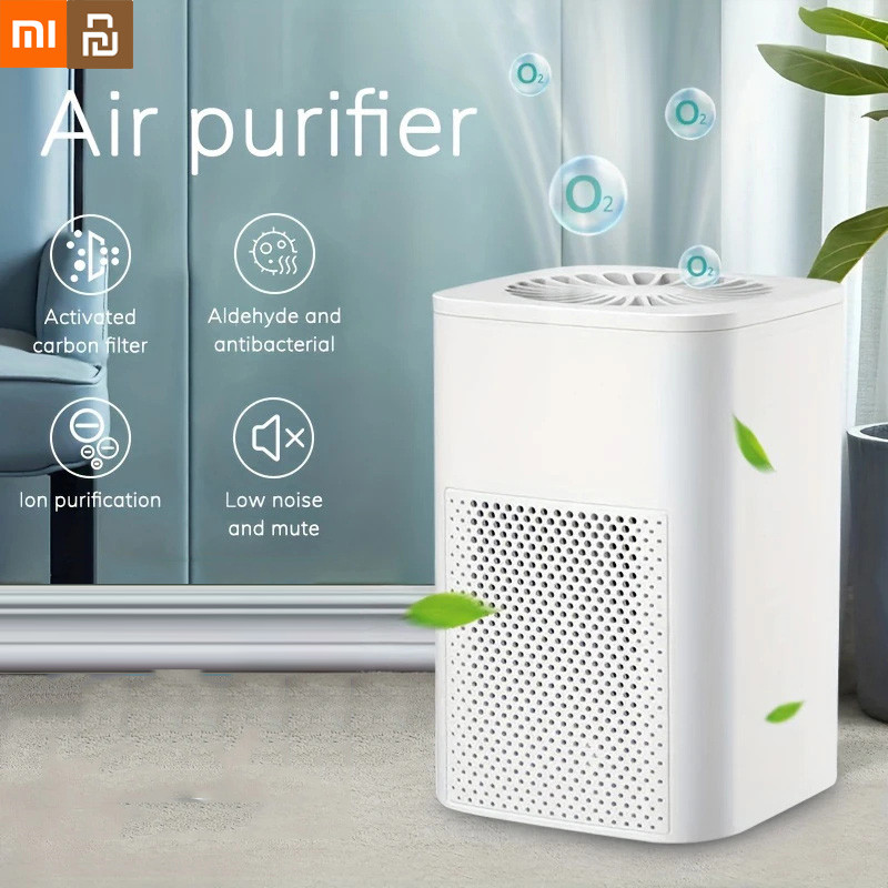 Xiaomi Youpin Desktop Air Purifier Portable HEPA Filter Formaldehyde Sterilization Odor Removal Smok