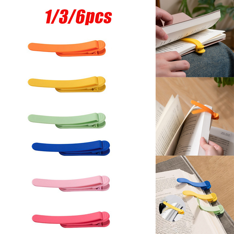 

1/3/6pcs Smart Bookmark Silicone Book Mark Book Spare Parts Accessories Parts For Reading Lovers Bookmarks For Men Women