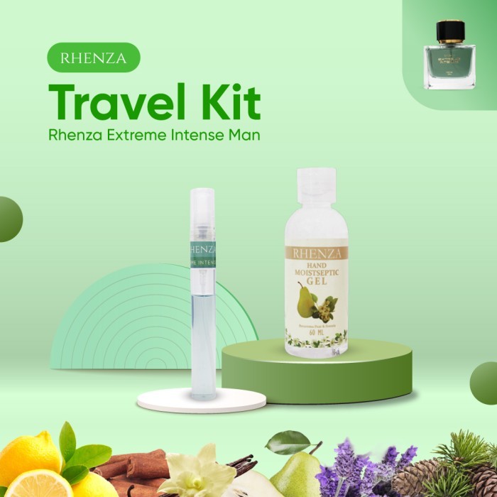 Parfum Pria Rhenza Travel Kit Rhenza Extreme Intense Man