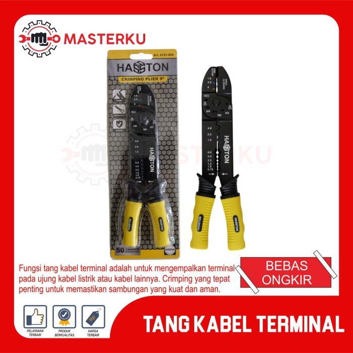 Tang Kabel Terminal / Tang Crimping / Tang Konektor Kabel / Tang Penyambung Kabel