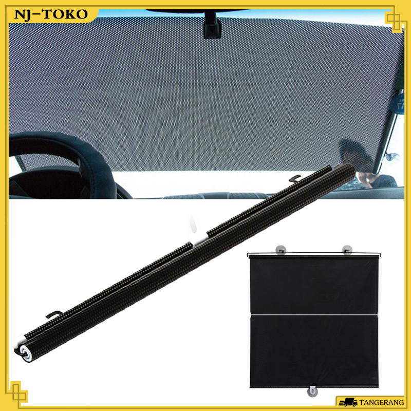 Tirai Gulung Pelindung Panas Sinar Matahari Kualitas Tinggi  Tirai Jendela Gulung Tempel Tahan Lama 