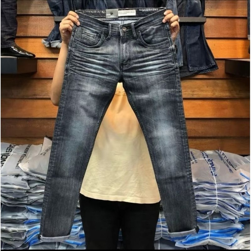 Celana Lecaso original // Lecaso denim // Celana Panjang pria terlaris