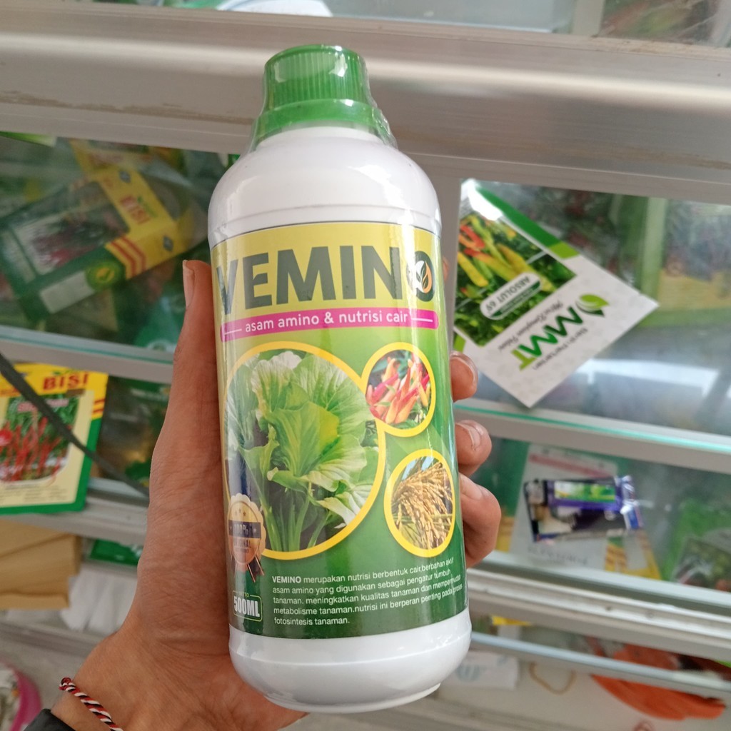 VEMINO 500ml – Nutrisi Cair Asam Amino untuk Pertumbuhan & Kualitas Tanaman