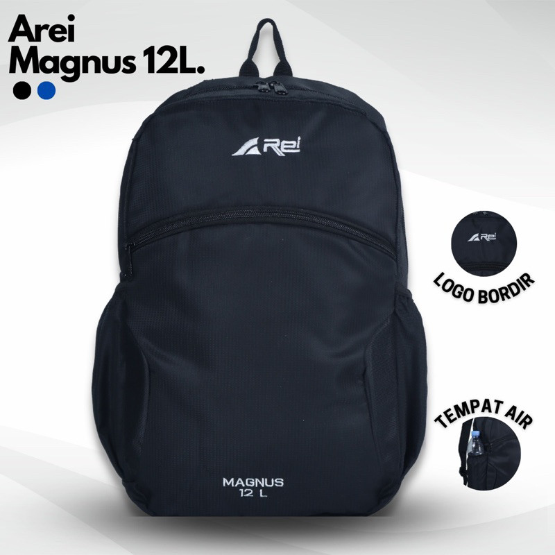 [PREMIUM ORIGINAL] BACKPACK RANSEL 12 LITER TAS PUNGGUNG TAS SEKOLAH TAS OLAHRAGA TAS SPORT TAS RANS