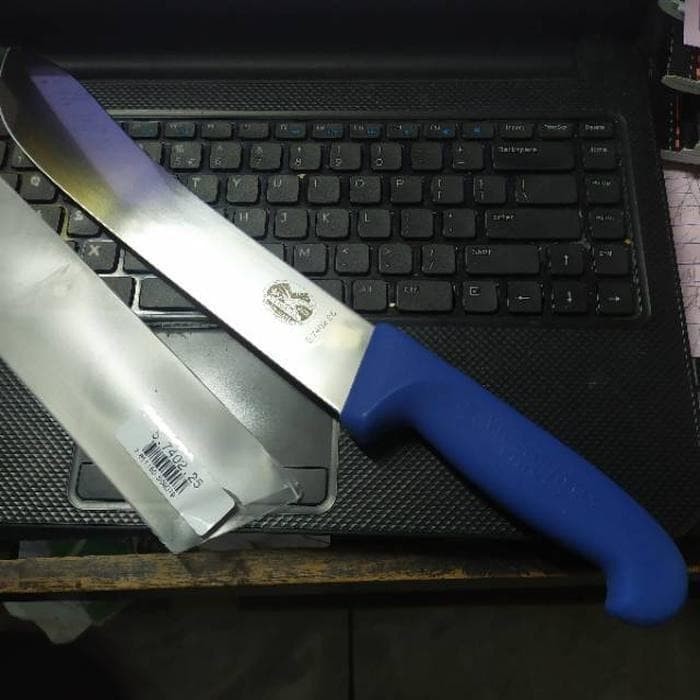 promo  -Pisau Sembelih 25 cm Victorinox Butcher Bullnose 5.7402.25 Handle