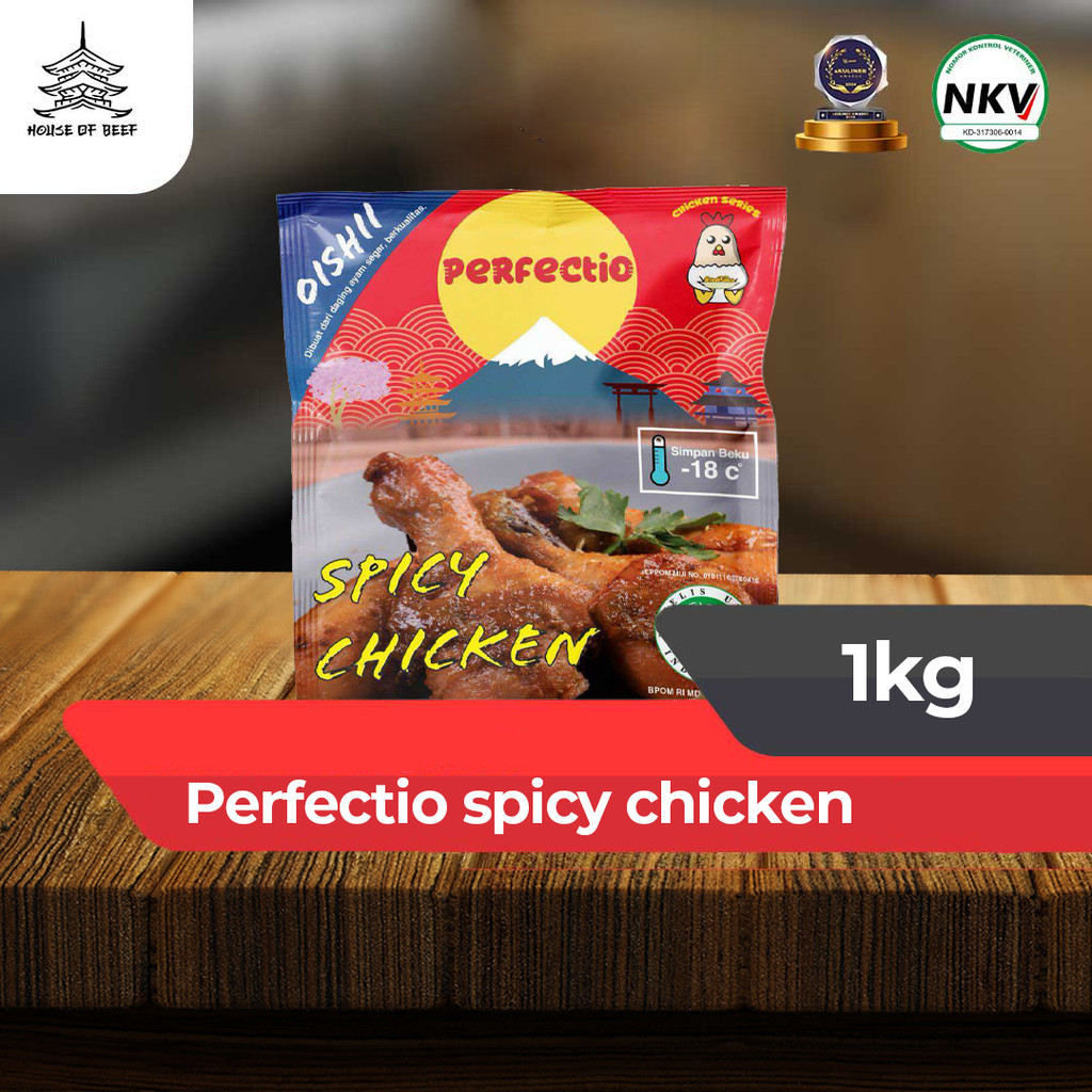 

PERFECTIO SPICY WING UKURAN 1KG