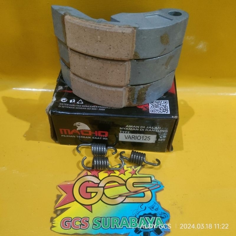 kampas ganda,kampas ganda only + per Vario 125,Vario 125 old,vario150  MACHO