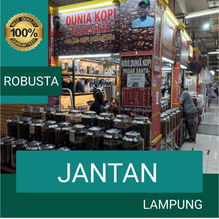 

Kopi Robusta Jantan Lampung 500 gram - Biji