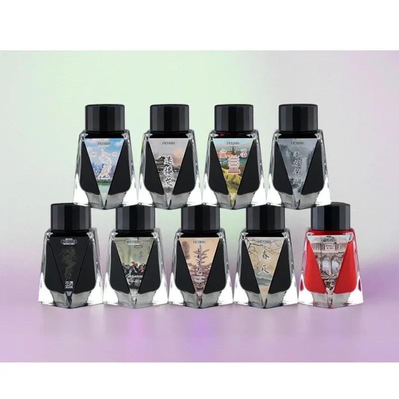 

30ml Penbbs Season 34 Adult Student Pen Dipped in Water Pen Painting Art Creation Color Ink Non Carbon Pigment Ink Calligraphy