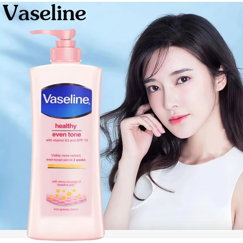 Vaseline Healthy Even Tone Sun Protection with Vitamin B3 and SPF 10 Nicotinamide Permanent Whitenin