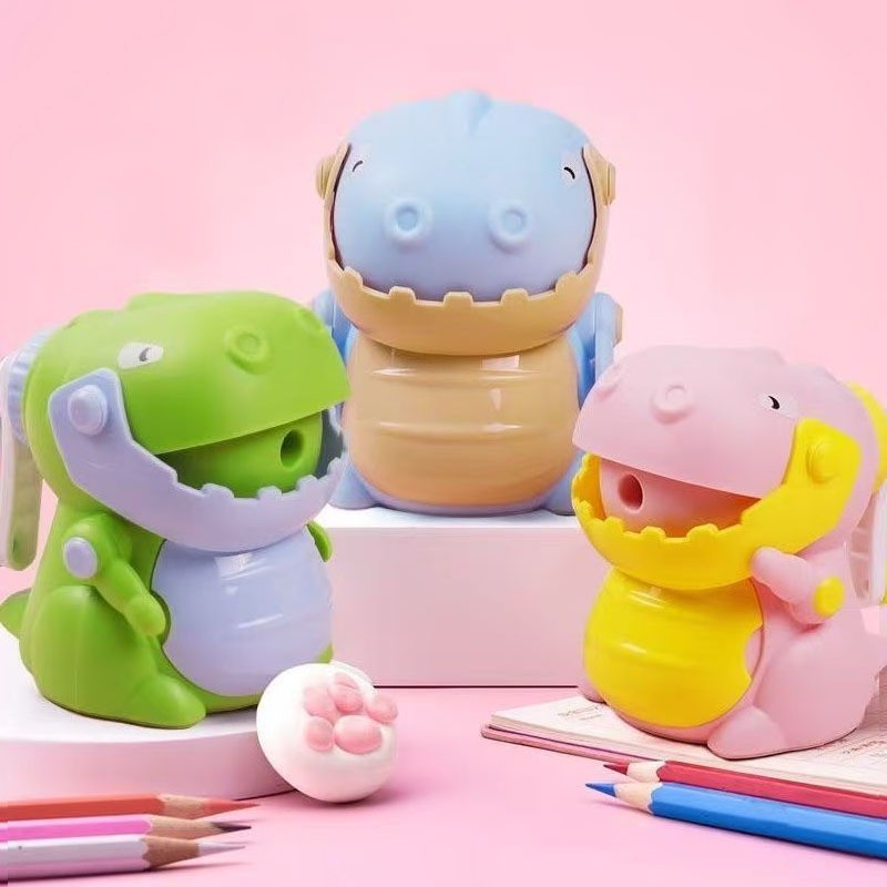 

BOBOMART DINGBANG SERUTAN PENSIL ANAK - SERUTAN MEJA PUTAR KARAKTER LUCU (DINO, MOBIL, DLL)