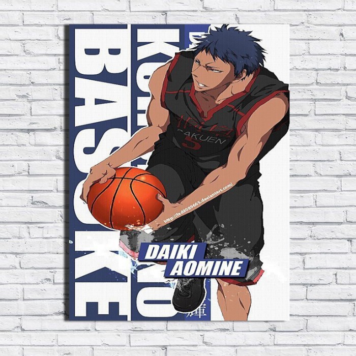 DLL25 Poster Dinding Kuroko No Basket