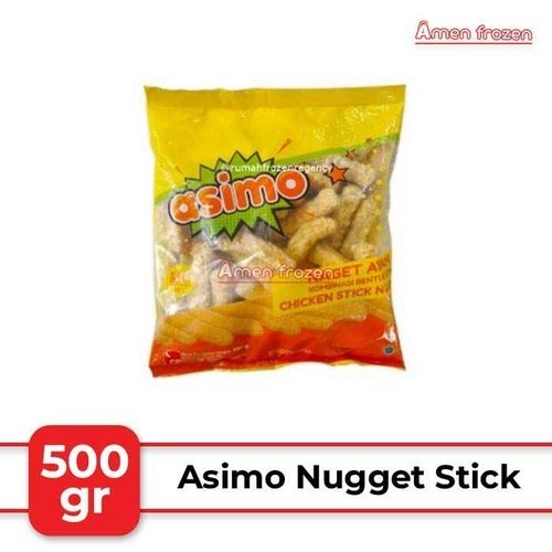 

NEW ITEM ASIMO CHICKEN STICK NUGGET 500G