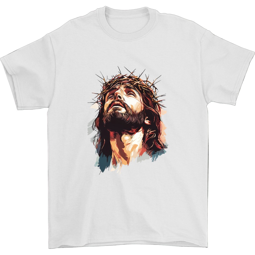 KAOS ROHANI JESUS / UNISEX TSHIRT / SALIB YESUS / KAOS KRISTEN YESUS KRISTUS
