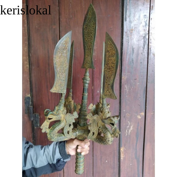 Pataka Majapahit Pancasula Naga Antik KL6