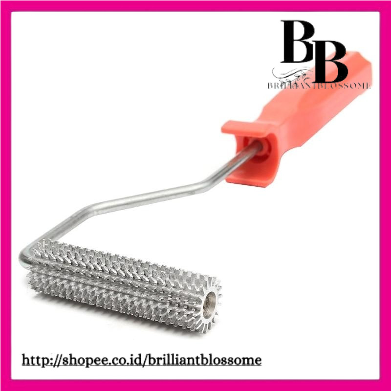 

75x21mm Laminating Bubble Roller Aluminum Alloy Fiberglass Paddle Roller Bubble Roller Tool Comfortable best sale