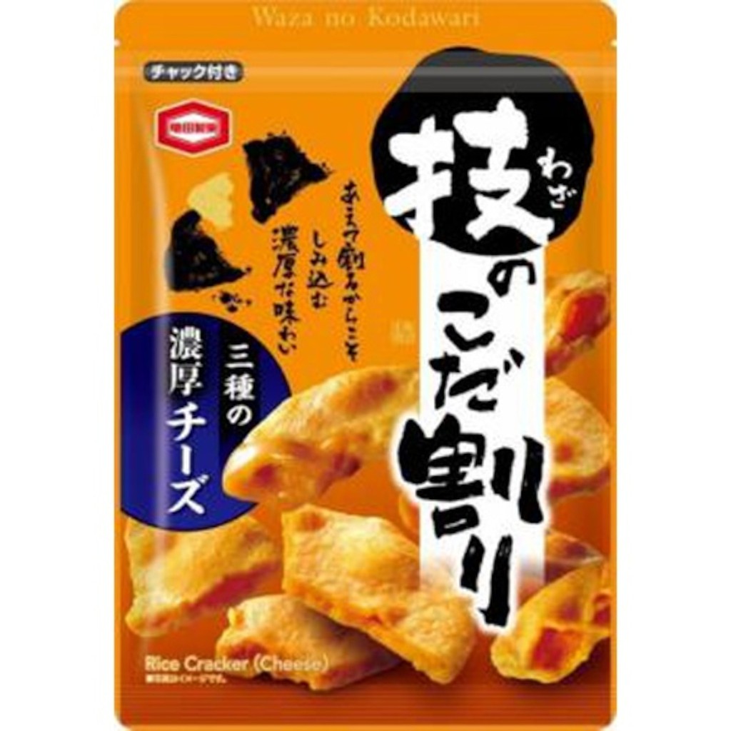 

Kameda Seika Rich Cheese Senbei Rice Crackers JAPAN
