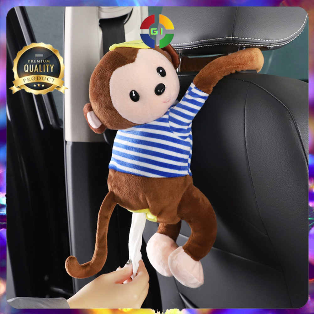 (GI) Tempat Kotak Tisu Mobil Gantung Karakter Lucu Dan Unik Estetik