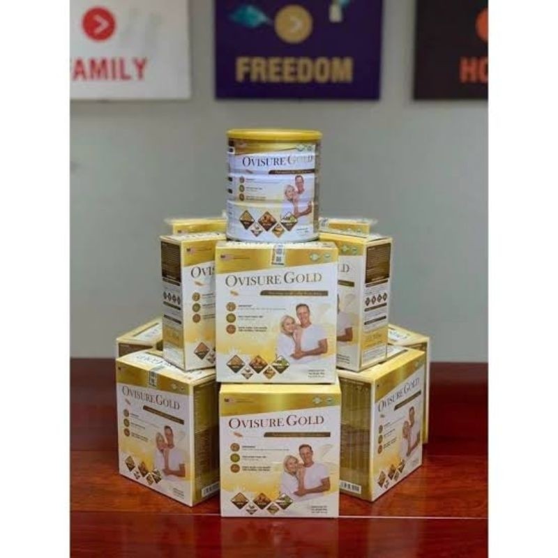 

Ovisure Gold Milk Asli 100% Original 1-5 Box Susu Obat Tulang Dan Sendi Atasi Malasah Asam Urat