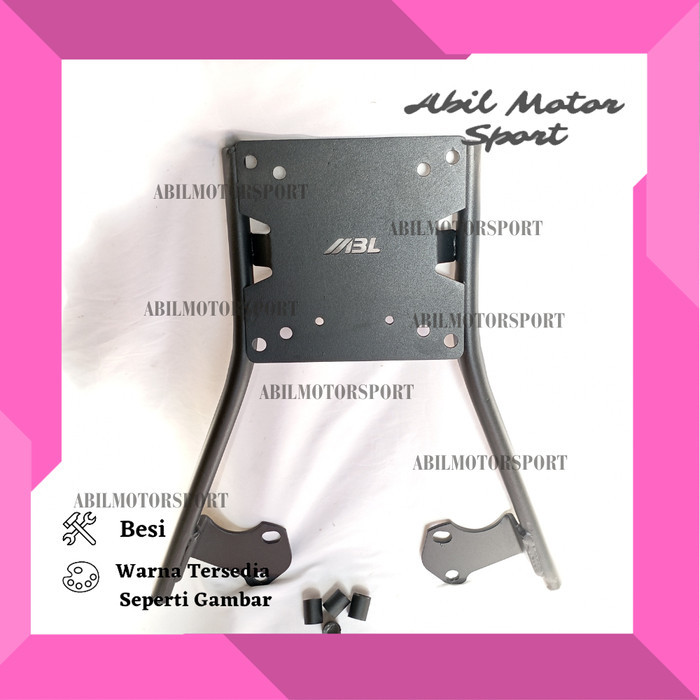 BREKET  HONDA SCOOPY BEAT GENIO BRACKET BEHEL DUDUKAN BOX MOTOR BREKET BOX BELAKANG MOTOR TAHAN BERA