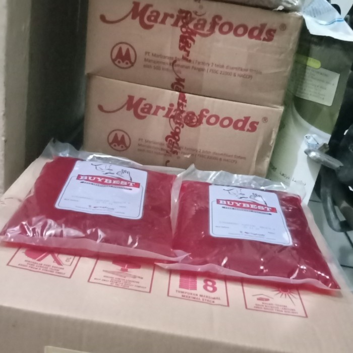 

✨TERLARIS -Mariza Buybest Strawberry Topping 1 Kg