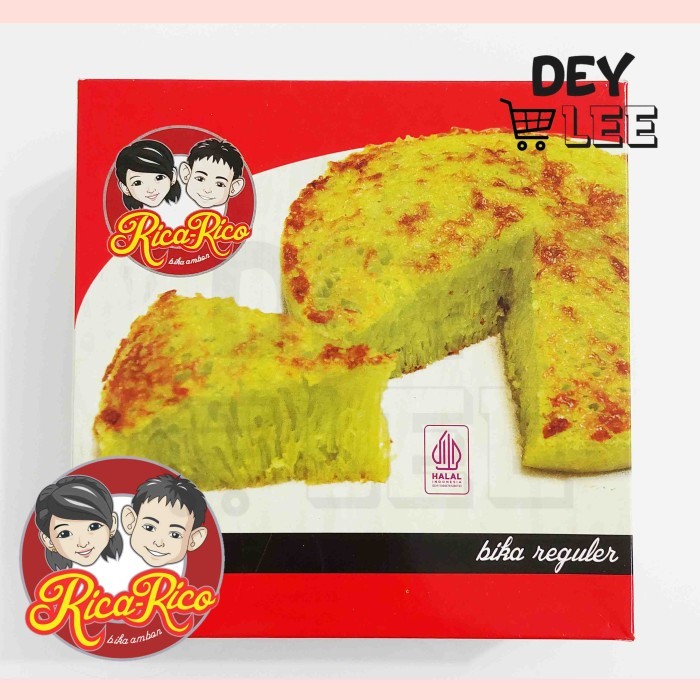 

RB22 RICA RICO Bika Ambon Reguler Bulat 18cm ALL VARIANT Halal Bandung