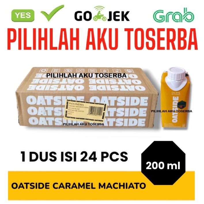 

OATSIDE CARAMEL MACCHIATO Susu Oat Milk 200 ml - ( 1 DUS ISI 24 pcs )