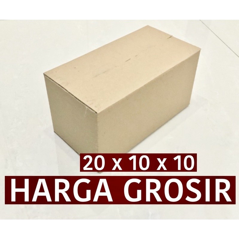

BOX KARDUS PACKING BOX KARTON 20X10X10