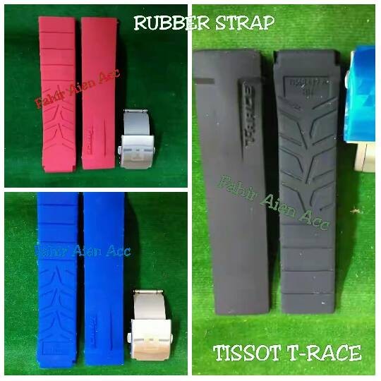 Strap TISSOT TRACE T-RACE/Tali Jam Rubber TISSOT T-RACE TRACE