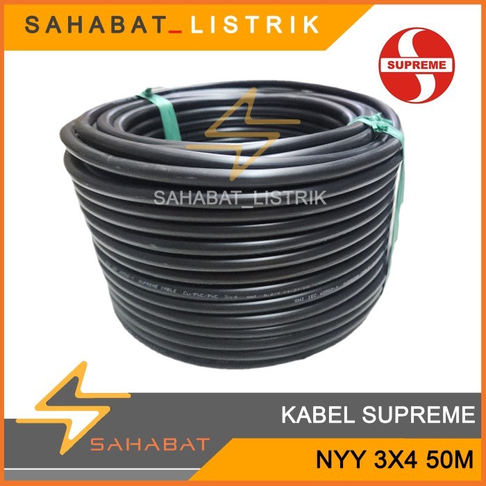 KABEL SUPREME NYY 3X4 50M