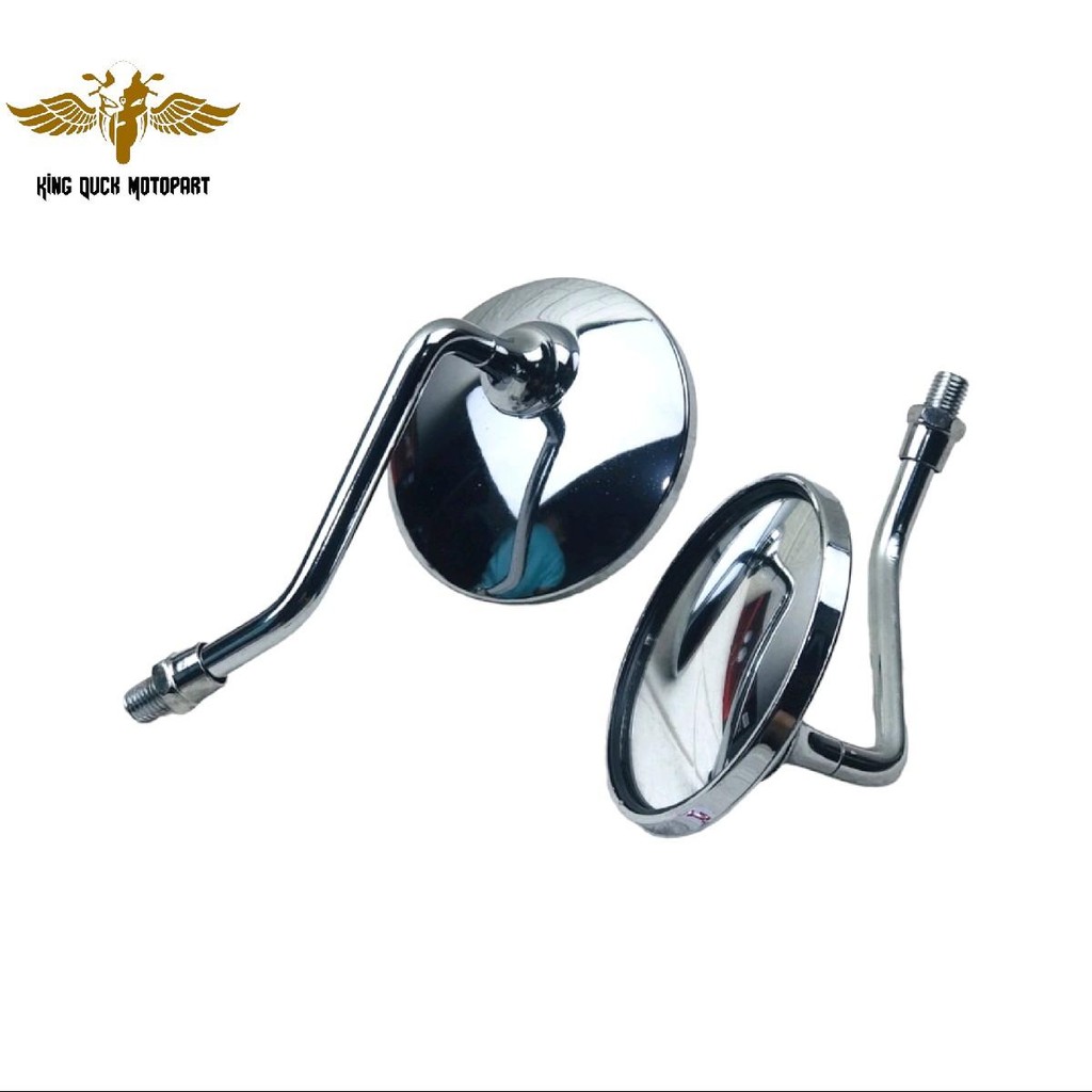 Spion Retro Bulat Honda Scoopy Genio Beat Astrea Universal Honda Tangkai Pendek Cembung