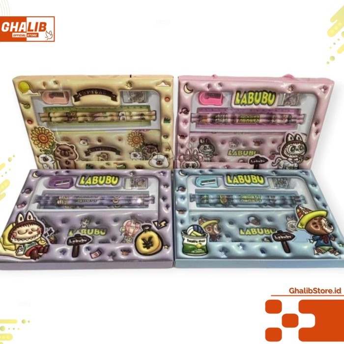 

Kotak Pensil Labubu STATIONERY SET LABUBU PAKET ALAT TULIS