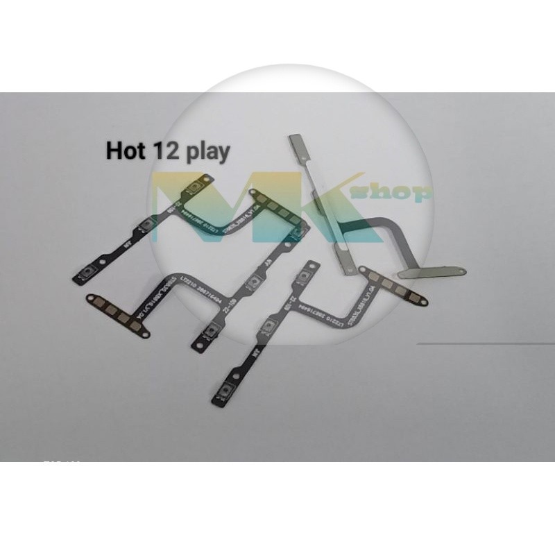 FLEXIBLE ON OFF + VOLUME INFINIX HOT 12 PLAY X6816 FLEXIBEL ON OFF + VOLUME INFINIX HOT 12 PLAY X681