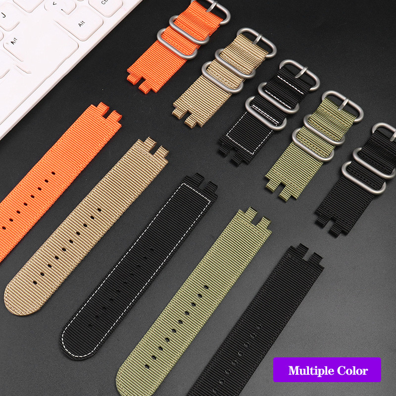 For Casio PROTREK Series Watband PRW-6000 PRW6100 PRW3000 PRW3100 PRG-300 Nylon Wat Strap Waterproof