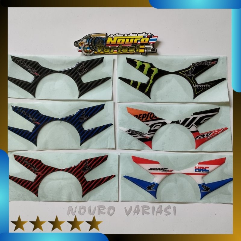 Emblem segitiga Sonic 150 r berkualitas Lightnaziashop