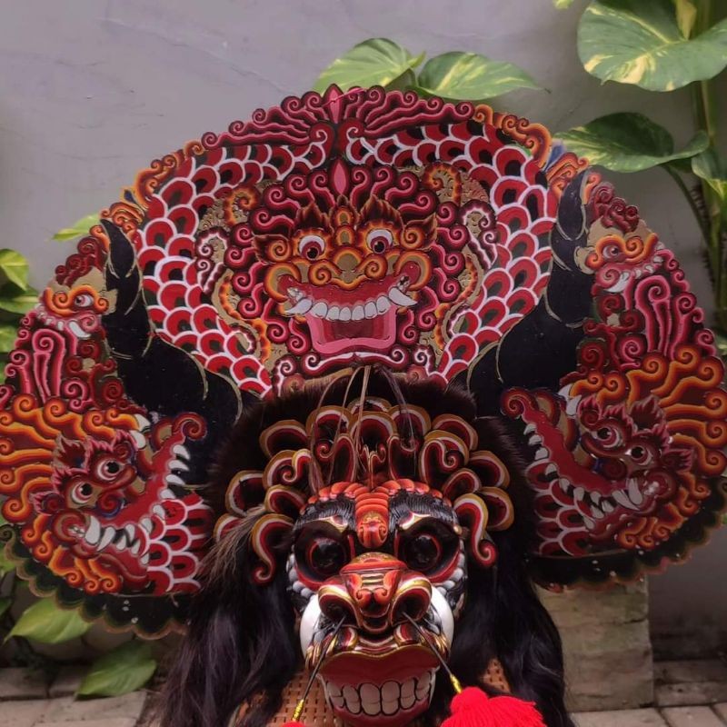 RAMPAK BARONG DEVIL ANAK KUALITAS PENTAS FULLSET KAIN KEMUL PANJANG TINGGAL PAKAI