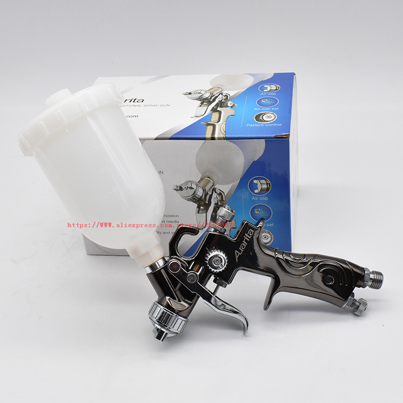 MINI Spray Gun Auarita K-350 HVLP 0.8mm Professional Airbrush Paint Spray Gun for small area paintin