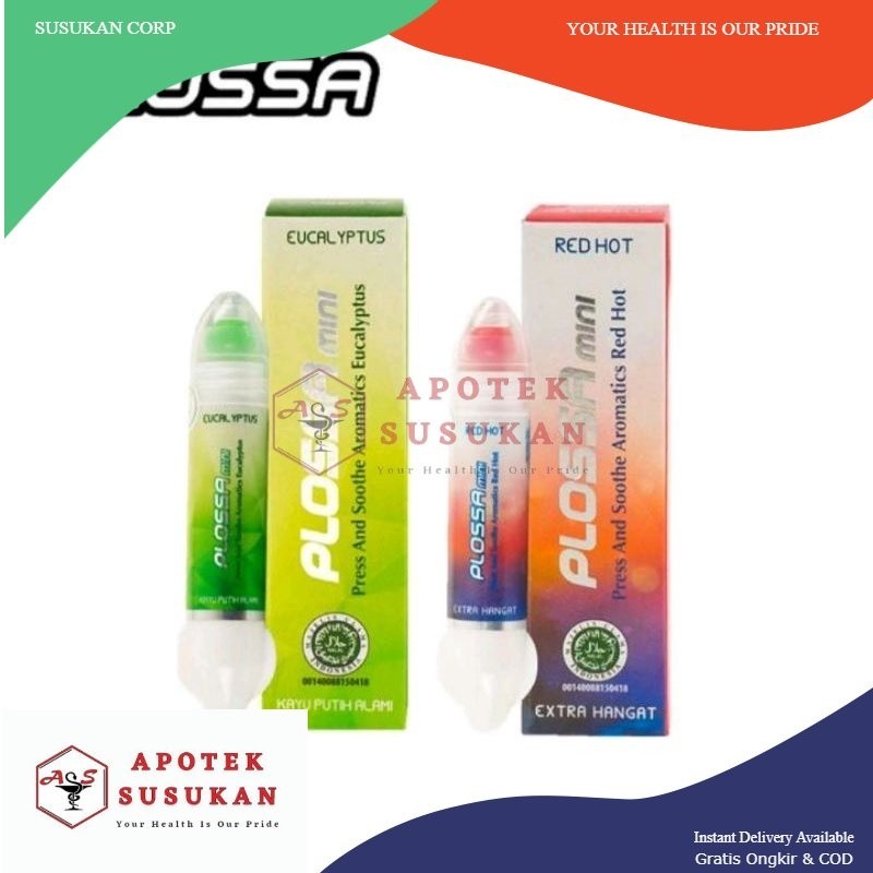 Plossa Mini Minyak Angin Aromatheraphy 5 ml