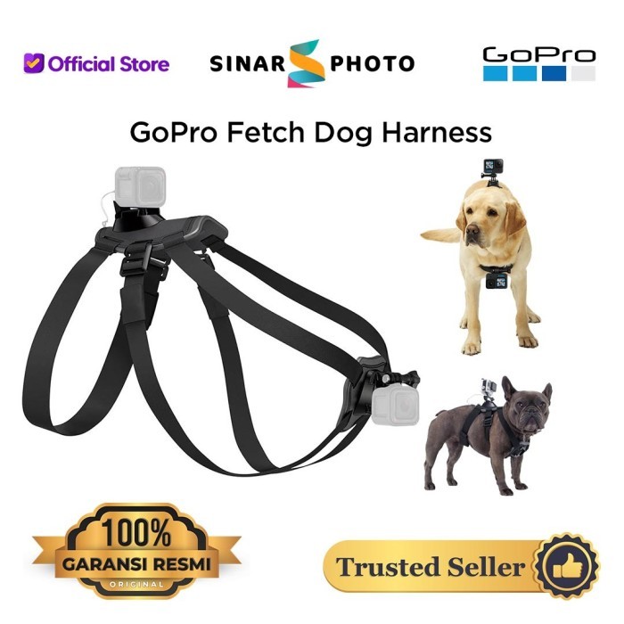 Kamera GoPro Fetch Dog Camera Hewan Harness Original Garansi Resmi