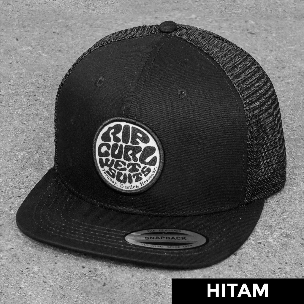 Topi Snapback Ripcurl Distro Premium Mirror Original | Topi Pria Snapback
