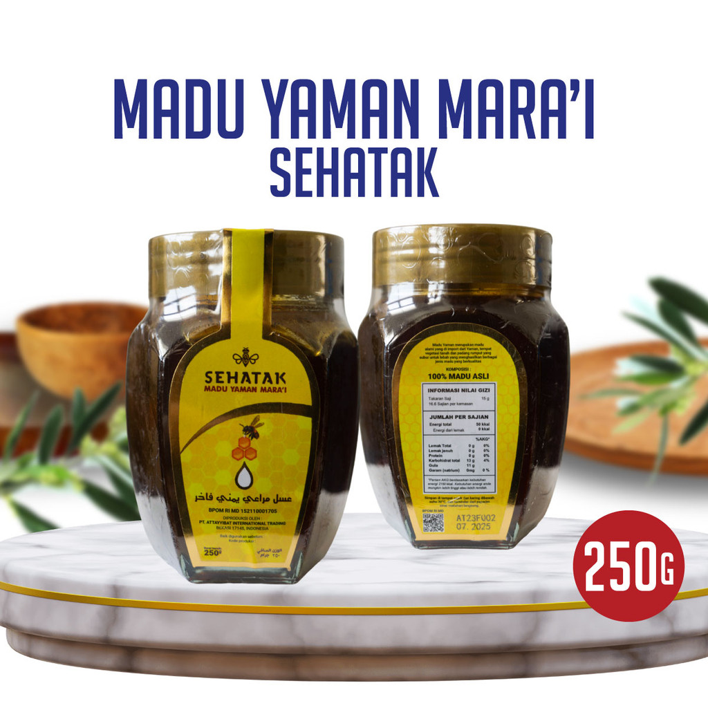 

Madu Yaman Mara'i Sehatak 250gr - madu marai 250gr